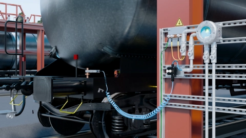 Earth-Rite PLUS railcar static grounding