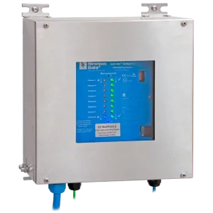 A single grounding system that provides site operators with eight independent active ground monitoring circuits.